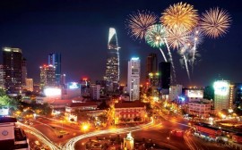 Địa điểm bắn pháo hoa Tết Dương lịch 2026 tại TP.HCM