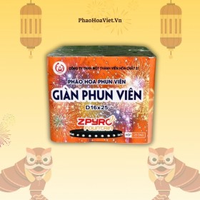 Giàn Phun Viên 2026 Loại 25 ống