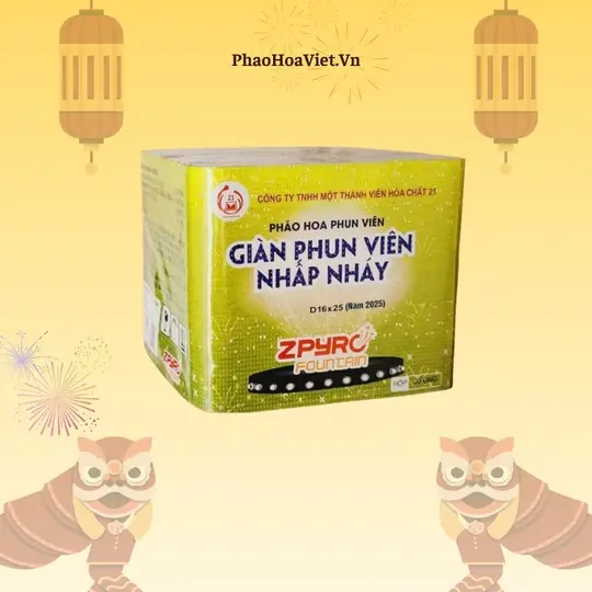 Giàn Nhấp Nháy Loại 25 Ống