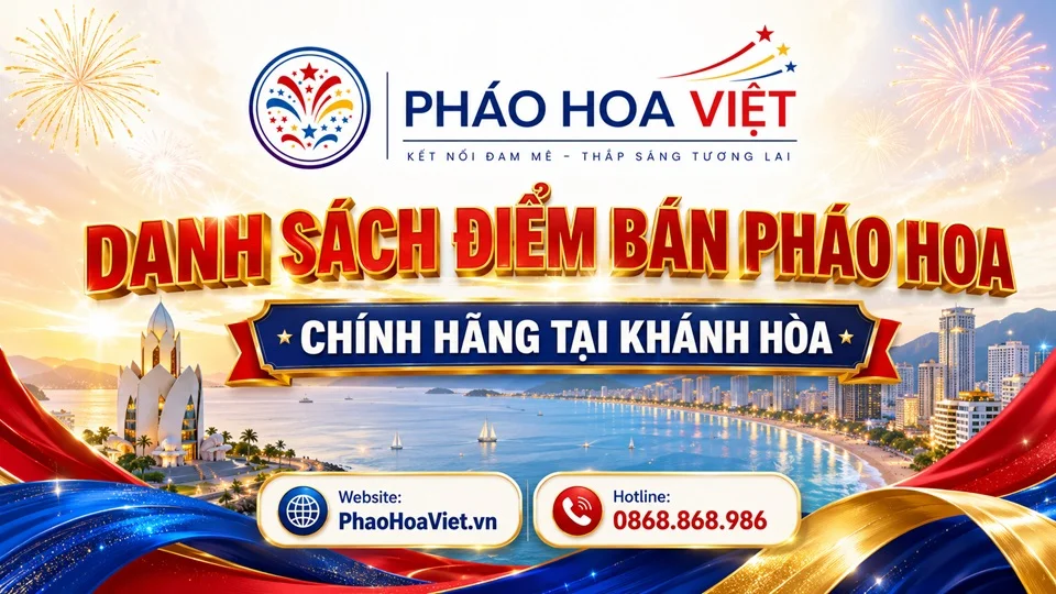 Danh sách điểm bán pháo hoa chính hãng tại Khánh Hòa