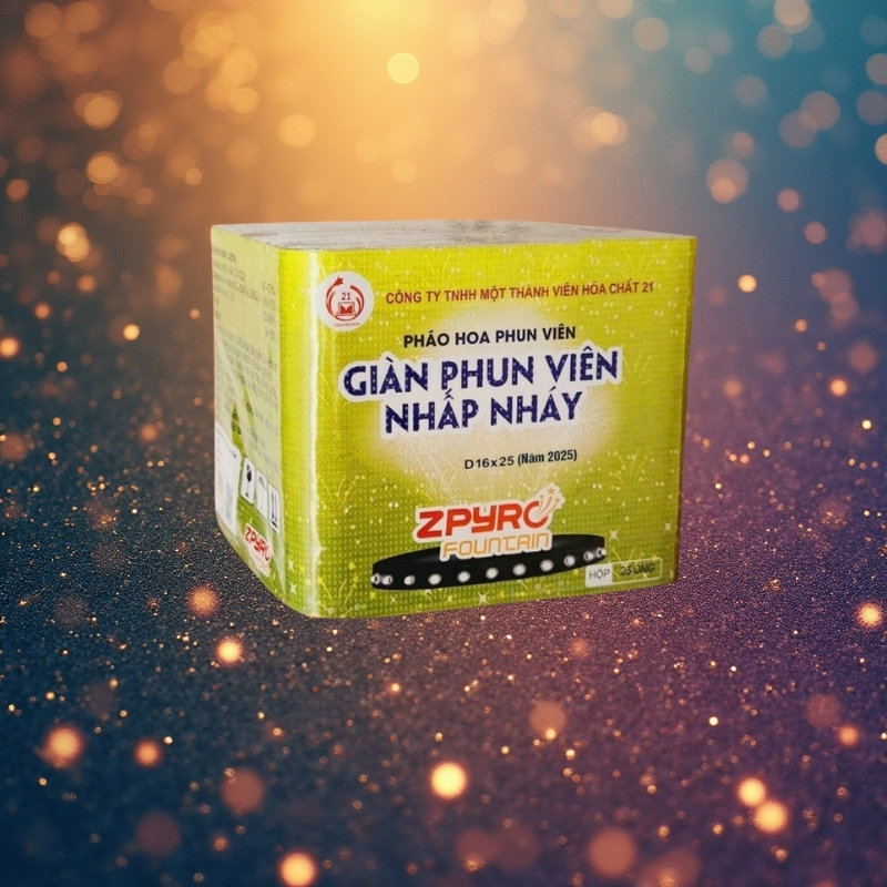 Giàn nhấp nháy 25 ống Giàn nhấp nháy 25 ống