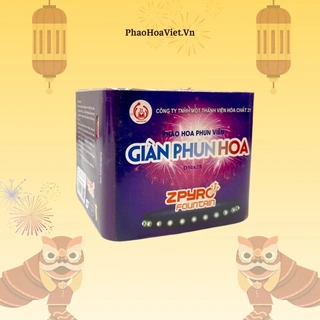 Giàn Phun Hoa 25 ống 2025 Z121