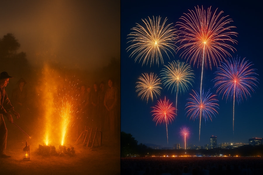 Lịch sử ra đời của pháo hoa