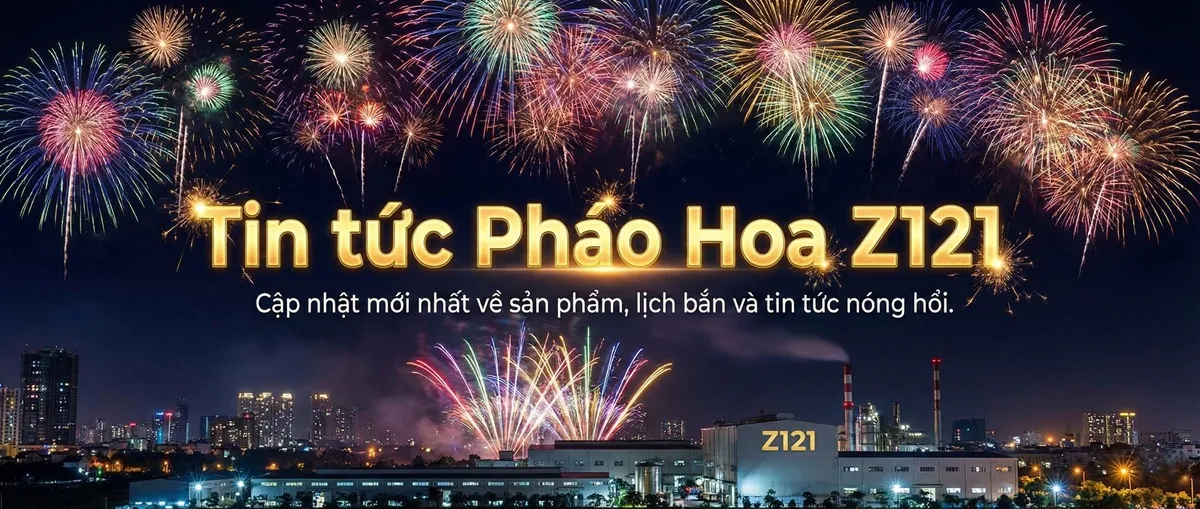 Banner chuyên mục Tin tức Pháo Hoa