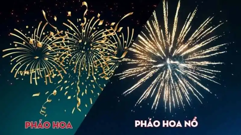 Phân biệt pháo hoa và pháo nổ Phân biệt pháo hoa hợp pháp và pháo nổ trái phép