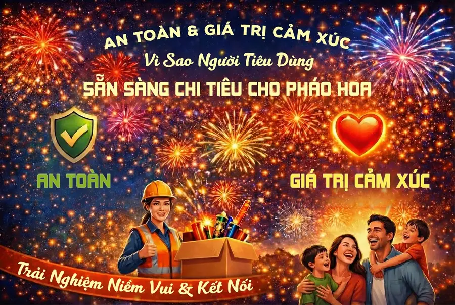 Vì Sao Người Tiêu Dùng Sẵn Sàng Chi Tiêu Cho Pháo Hoa