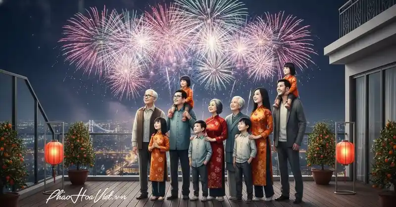 Pháo Hoa Việt thời khắc giao thừa Pháo Hoa Việt thời khắc giao thừa